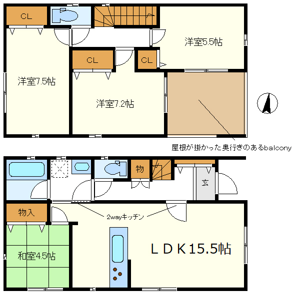 ３号棟　押戸で独立ＴＹＰＥのＪ－ｒｏｏｍ