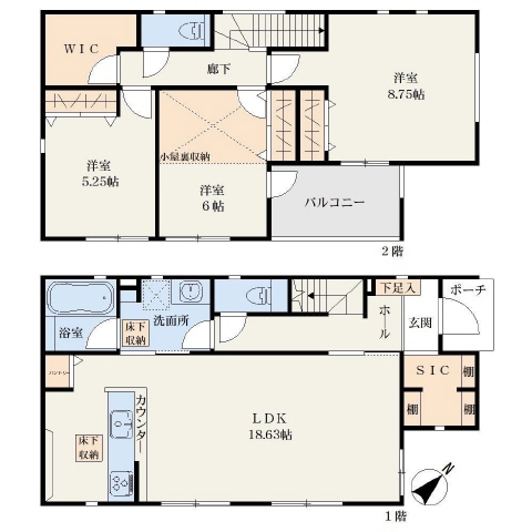 ３号棟　２階にファミリーＣＬ