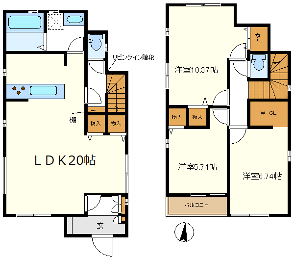 ２室にも分けられる様に設計されていね１０．３Ｊ