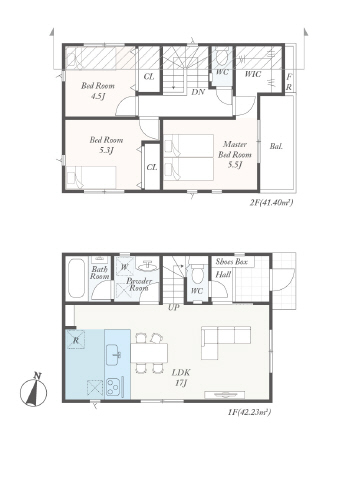 １号棟　全室ＣＬ付