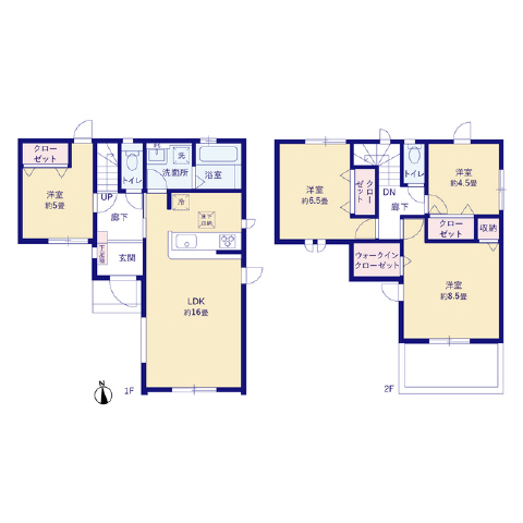 ６号棟　ＬＤＫと接していない５Ｊ洋室は客室やテレワークなどにどうぞ