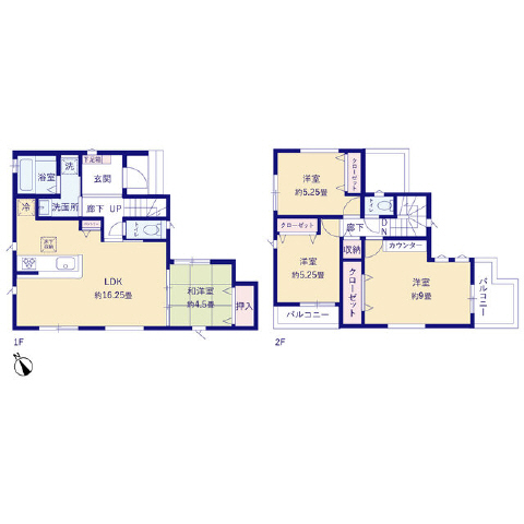 ３号棟　全室２面採光、主賓室９Ｊ　広々バルコニー