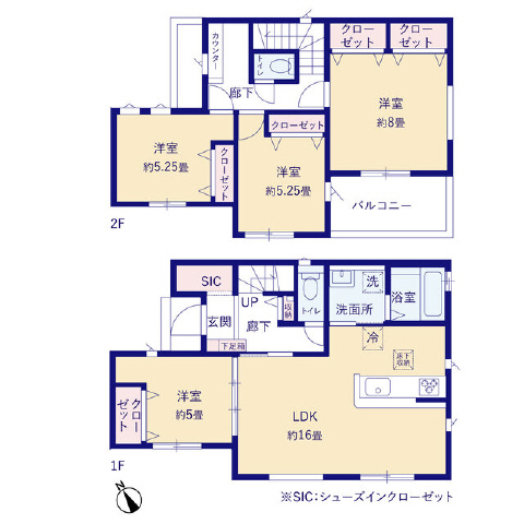 ６号棟　Ｓ－ＩＣＬと広々バルコニー