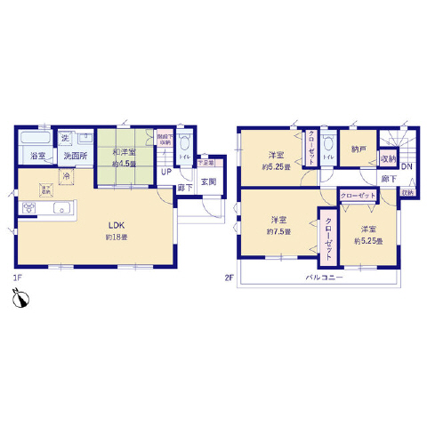 ９号棟　納戸付　ワイドバルコニー