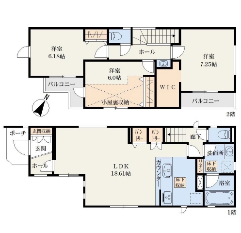 １部シャッター付　Ｗ－ＣＬ付