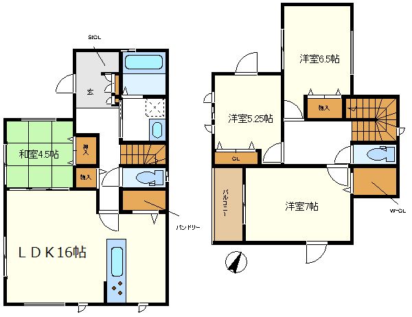１号棟　Ｓ－ＩＣＬ　Ｗ－ＣＬ