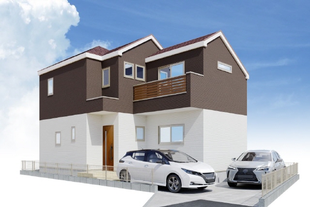 外観パース　風景　車等は含まれません