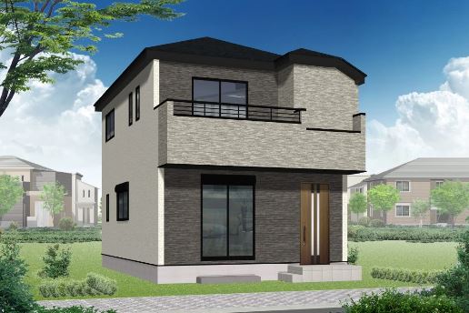 外観パース　風景　車等は含まれません