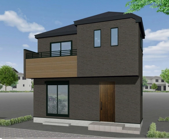 外観パース　風景等は含まれません