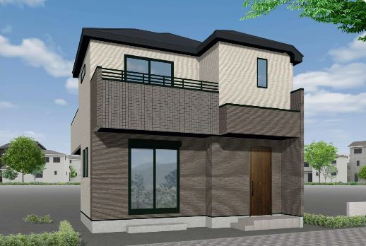 外観パース　風景等は含まれません