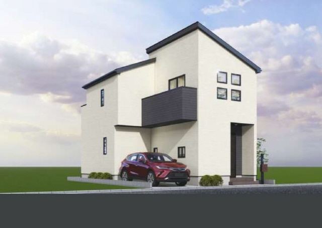 外観パース　風景　車等は含まれません