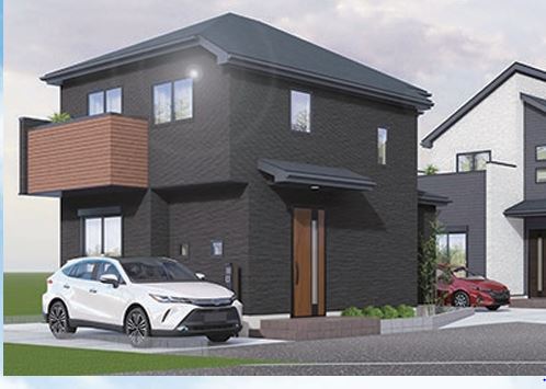 外観パース　風景　車等は含まれません