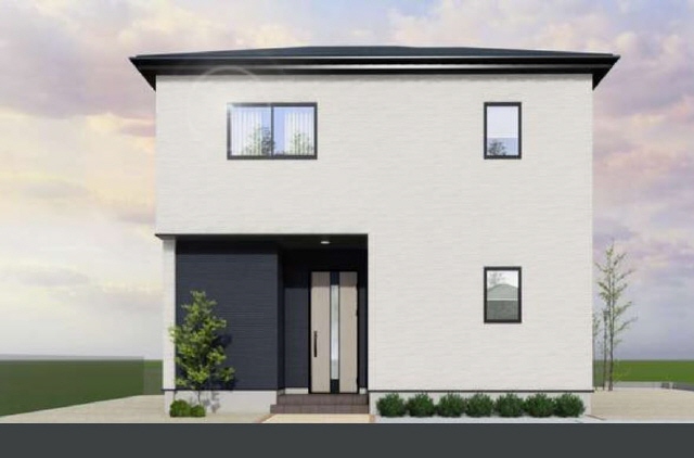 外観パース　風景　車等は含まれません