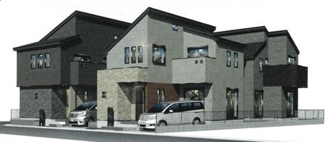 イメージパース　風景　車等は含まれません