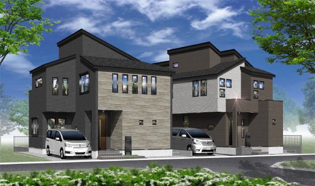 イメージパース　風景　車等は含まれません