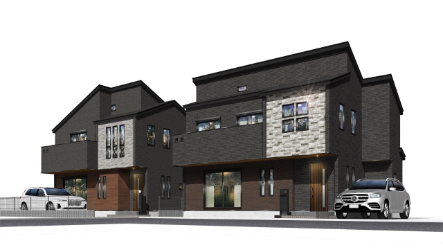 イメージパース　風景　車等は含まれません