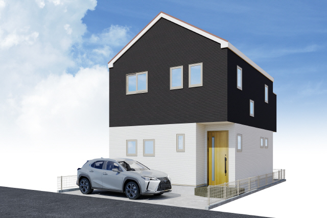 外観パース　風景　車等は含まれません