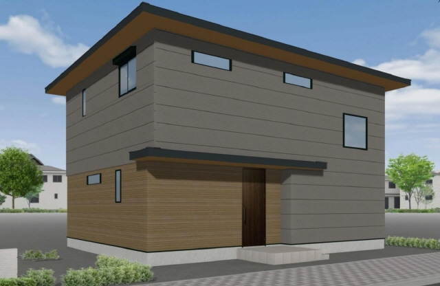 外観パース　風景等は含まれません