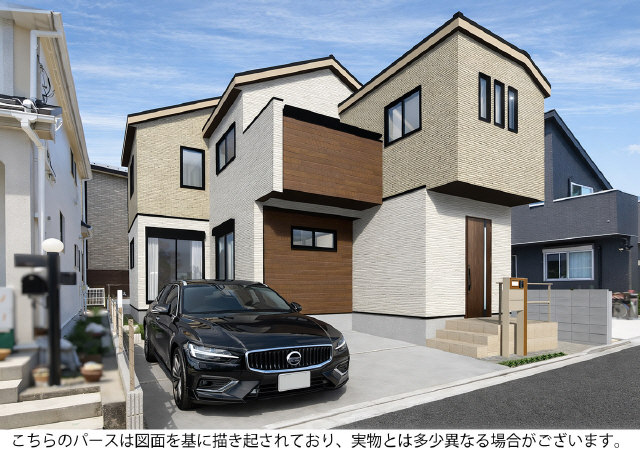 イメージパース　風景　車等は含まれません