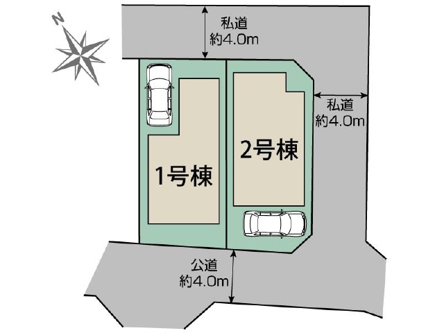 １号棟　古淵駅までは坂となります　境川越えて町田駅もどうぞ