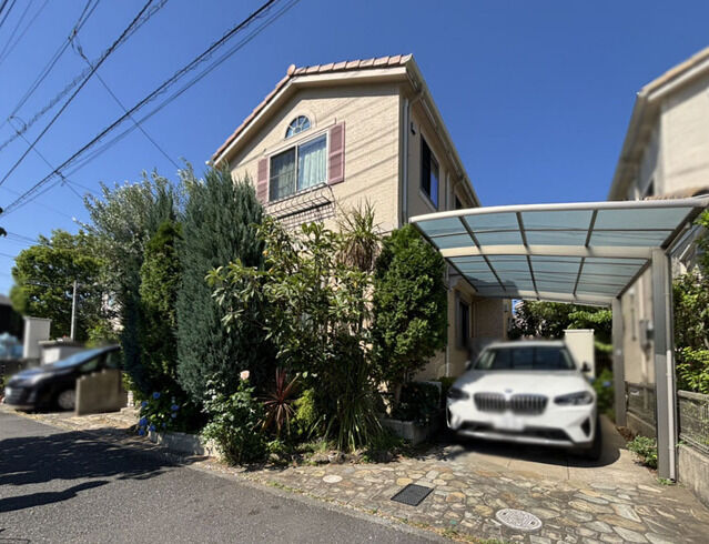 【ポラスの旧分譲住宅】武蔵浦和駅徒歩17分／植栽の緑と笹目川の景色が重なる全45邸の街並み