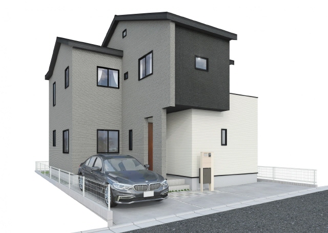 外観パース　風景　車等は含まれません