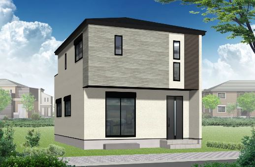 外観パース　風景等は含まれません