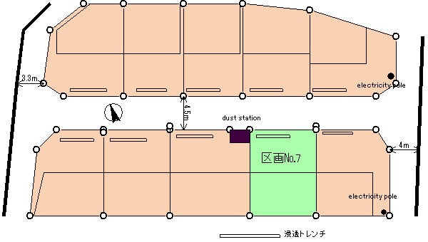全１０区画の新コミュニティー
