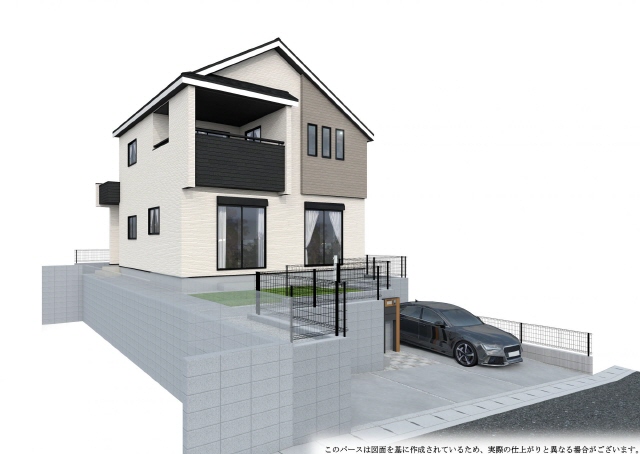 イメージパース　風景　車等は含まれません