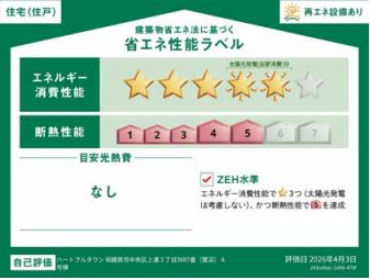ＺＥＨ水準適合住宅　高断熱　省エネ住宅　ソーラー付