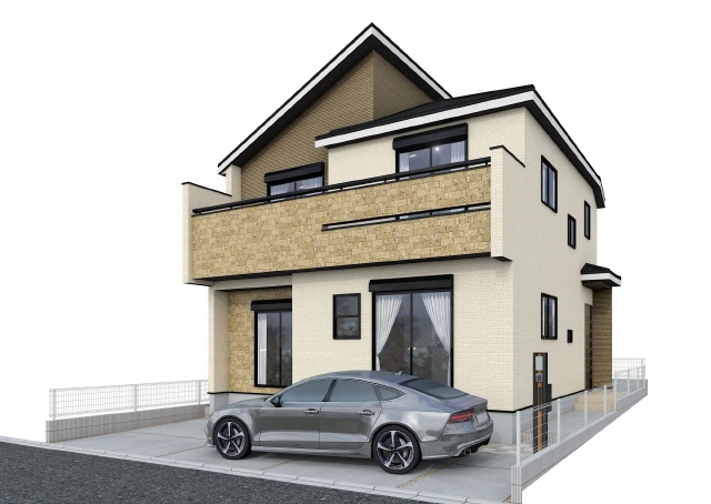 外観パース　風景車等は含まれません